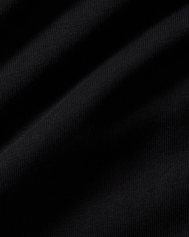 Comfort Lightweight Oversized Zip Up Hoodie | Black