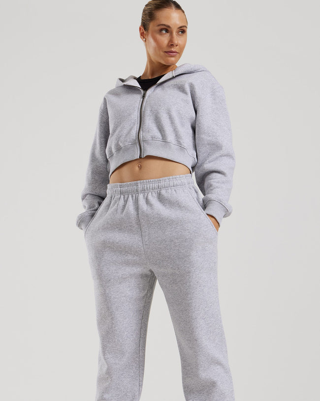 Comfort Joggers | Silver Grey Marl