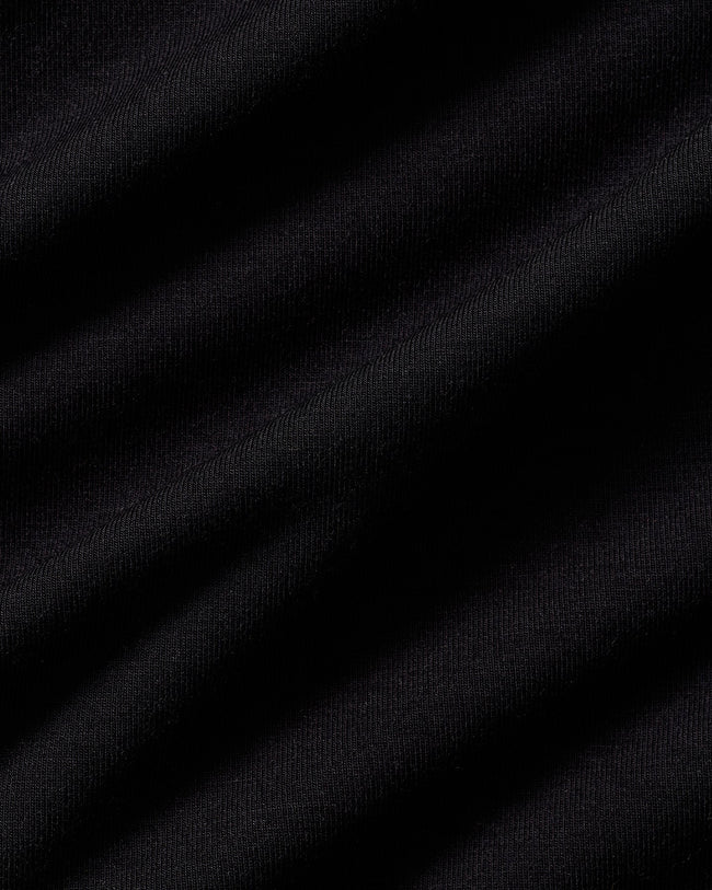 Smooth Contour Long Sleeve Reversible T-Shirt | Black