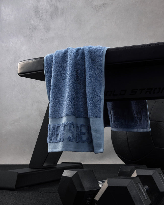 Small Sweat Towel | Smoke Blue