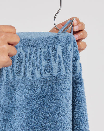 Small Sweat Towel | Smoke Blue