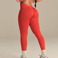 Define 2.0 Low Back Leggings | Lava Red