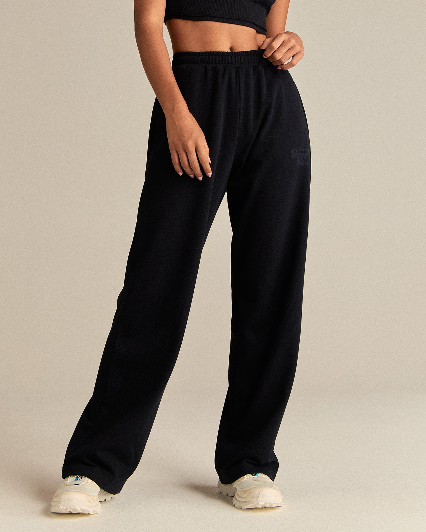 Comfort Lightweight Sweat Squad Joggers | Black