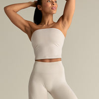 Define 2.0 Seamless Longline Bandeau Bra | Stone