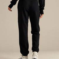 Comfort Cuffed Hem Joggers | Black