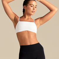 Emphasize Minimal Bra | White