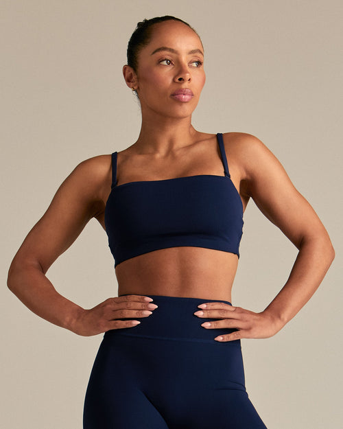 Essential Bandeau Convertible Bra | Sapphire Blue