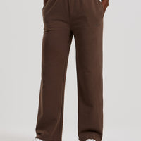 Comfort Light Straight Leg Joggers | Cocoa