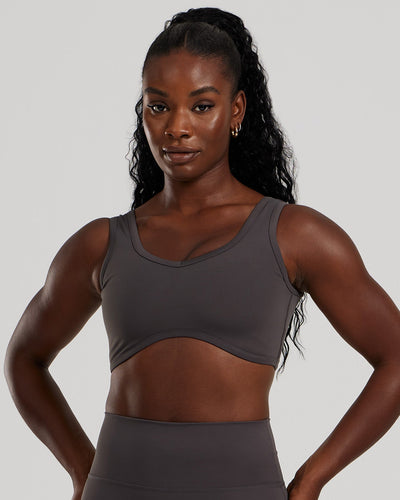 Essential Contour Bra | Graphite