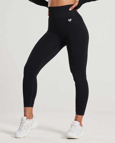 Power High Waist 7/8 Leggings - Black | Women's Best