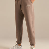 Comfort Sports Club Joggers | Taupe Grey