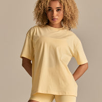 Comfort WB Logo Oversized Short Sleeve T-Shirt | Buttercup