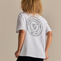 Comfort WB Logo Oversized Short Sleeve T-Shirt | White