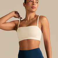 Essential Bandeau Convertible Bra | Coconut White