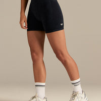 Power Seamless Shorts | Washed Black