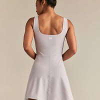 Essential Dress With Built-In Shorts | Steel Grey