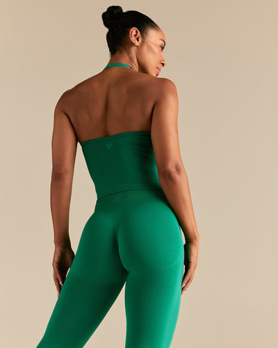 Define 2.0 Seamless Halter Tank | Amazonia Green