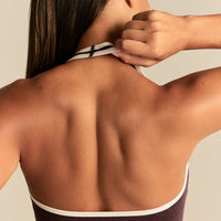 Comfort Halter Tank | Cafe Noir