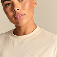 Comfort Athletic Club Oversized T-Shirt | Off White