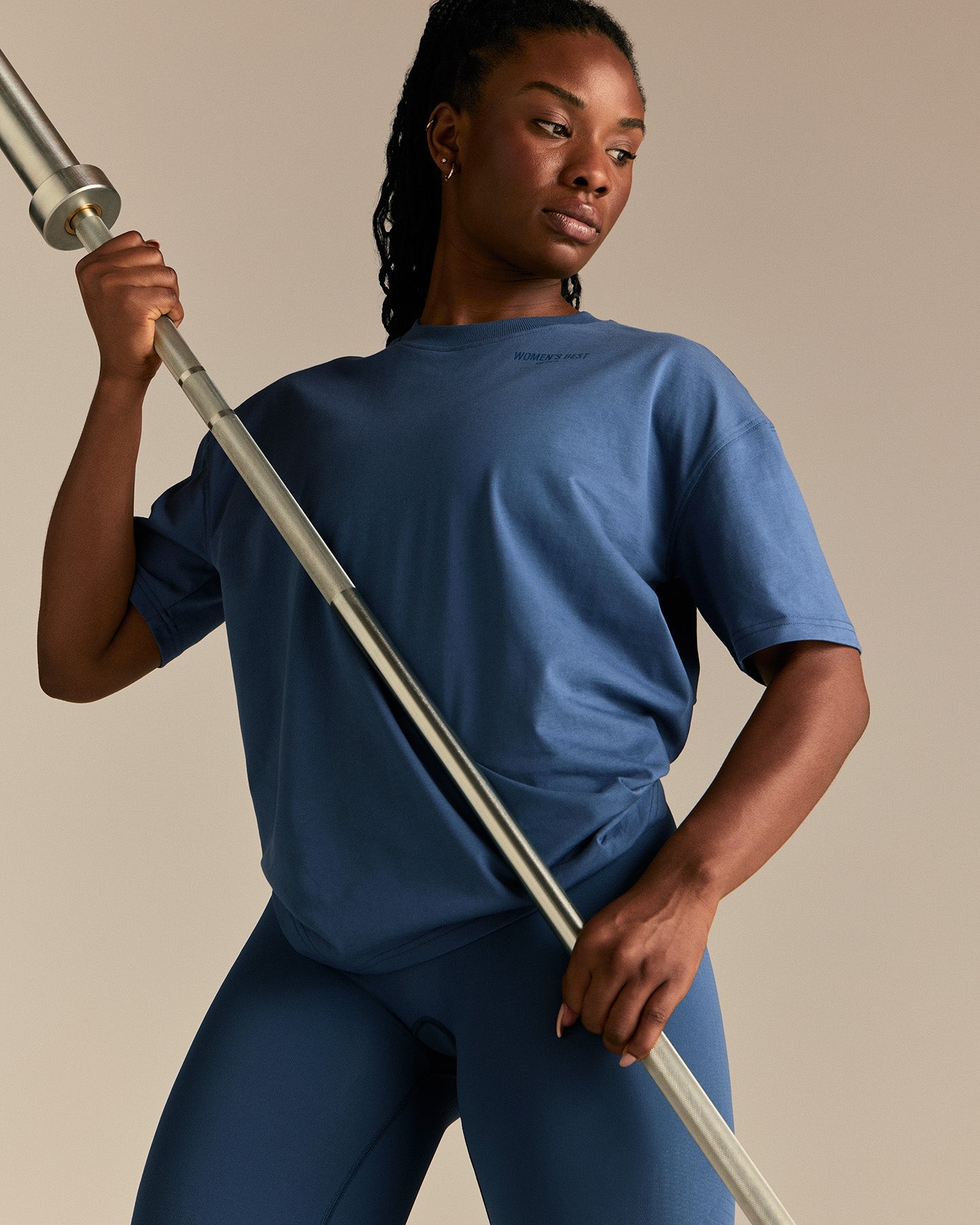 Comfort LFT HVY SHT Oversized T-Shirt | Blueberry