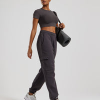 Comfort Cargo Joggers | Graphite