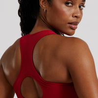 Power Seamless Sweetheart Bra | Chilli Red