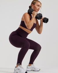 Motion Seamless Leggings | Midnight Plum