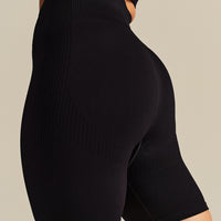 Power Seamless Cycling Shorts | Black