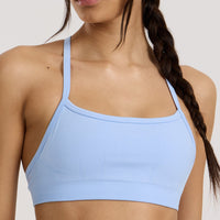 Define 2.0 Seamless Racer Back Bra | Airy Blue