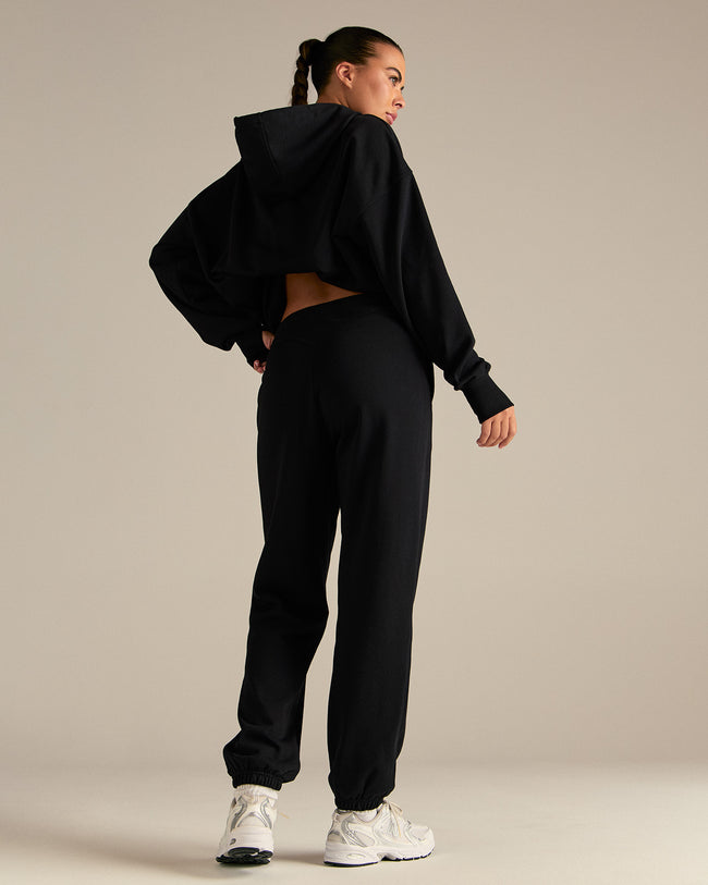 Comfort Oversized Hook Up Hoodie | Black