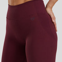 Motion Seamless Scrunch Leggings | Dark Cherry