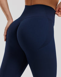 Motion Seamless Scrunch Leggings | Sapphire Blue