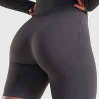 Power Seamless Cycling Shorts | Graphite