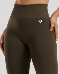 Power Seamless Leggings | Dark Olive