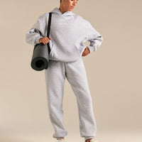 Comfort Sports Club Joggers | Silver Grey Marl