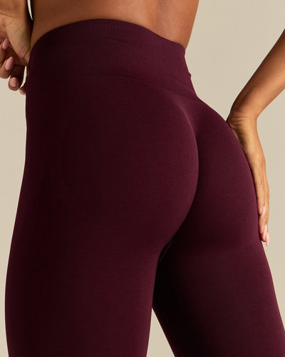 Define 2.0 Seamless Scrunch Leggings | Merlot