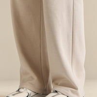 Comfort Cozy Straight Leg Joggers | Stone