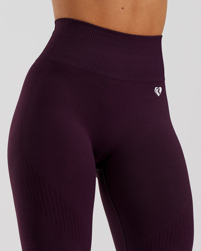 Power Seamless Leggings Midnight Plum