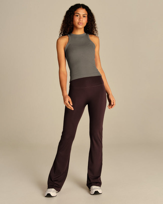 Comfort Ribbed Midi Tank | Slate Grey (4/6)