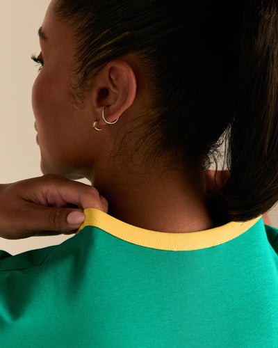 Comfort "10" Graphic Baby T-Shirt | Amazonia Green