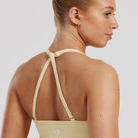 Define 2.0 Seamless Halter Neck Bra | Vanilla