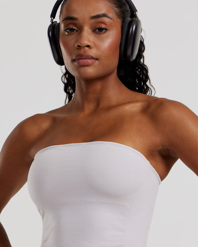 Define 2.0 Seamless Longline Bandeau Bra | Steel Grey