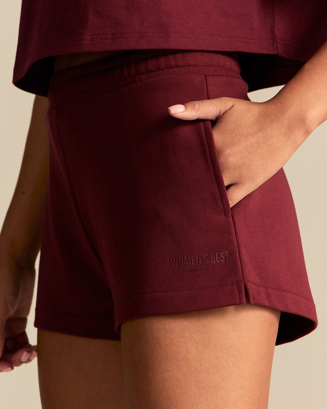 Comfort Lightweight Shorts | Oxford Red