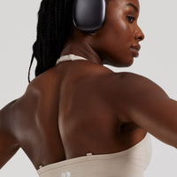 Define 2.0 Seamless Halter Neck Bra | Stone