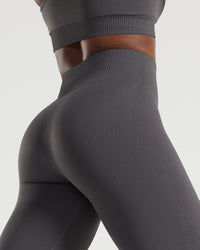 Power Seamless 7/8 Leggings | Graphite