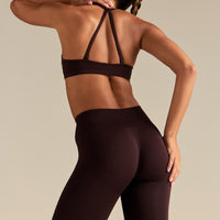 Define 2.0 Seamless Scrunch Leggings | Cafe Noir