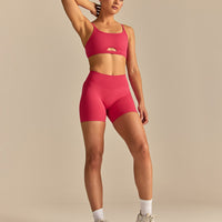 Emphasize Peek-A-Boo Bra | Watermelon