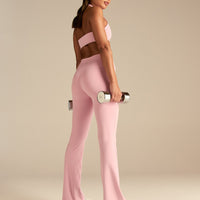 Essential Flared Leggings | Sweet Pink