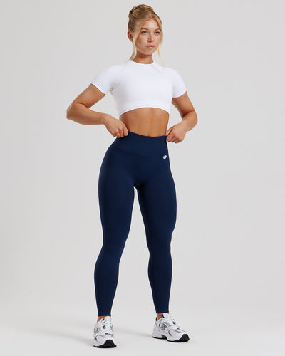 Power Seamless Leggings Sapphire Blue