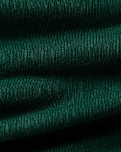 Comfort Lightweight Cropped Sweat | Emerald